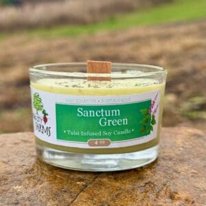 Sanctum Green Candle 4oz